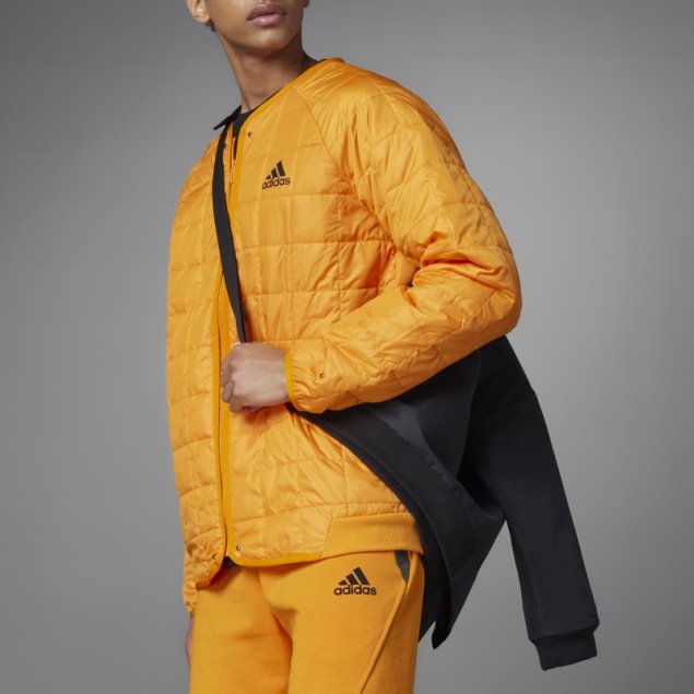 Chamarra Bomber Negra Diseñada 4 Gameday Adidas