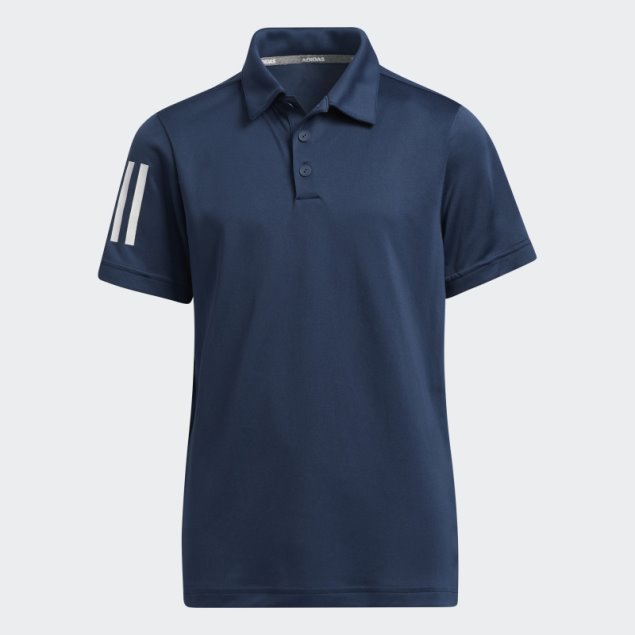 Polo Adidas 3 Rayas Azul Marino