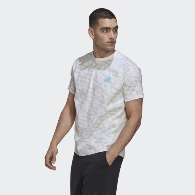 Camiseta De Viaje Diseñada Para El Día Del Partido Adidas Blanca