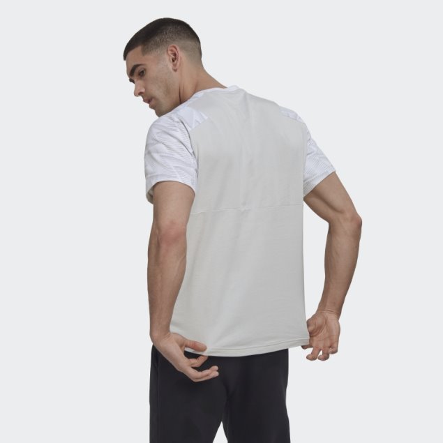 Camiseta De Viaje Diseñada Para El Día Del Partido Adidas Blanca