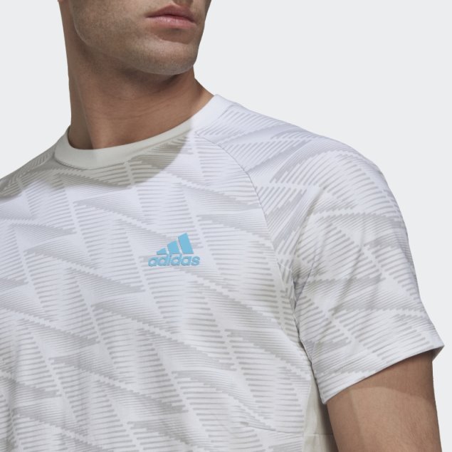 Camiseta De Viaje Diseñada Para El Día Del Partido Adidas Blanca