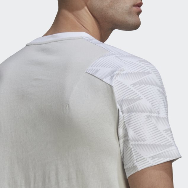 Camiseta De Viaje Diseñada Para El Día Del Partido Adidas Blanca