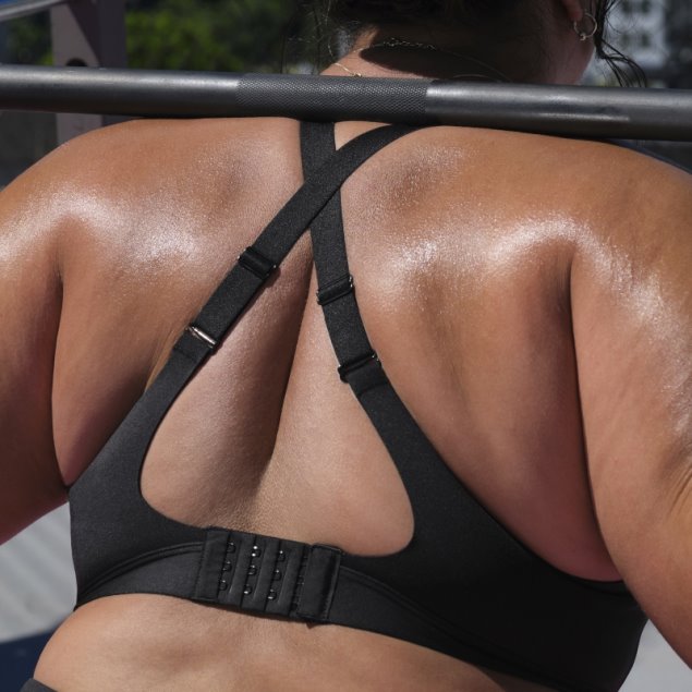 Adidas Tlrd Impact Luxe Training High-support Bra (talla Grande) Negro