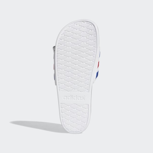 Chanclas Ajustables Adidas Adilette Comfort Blancas