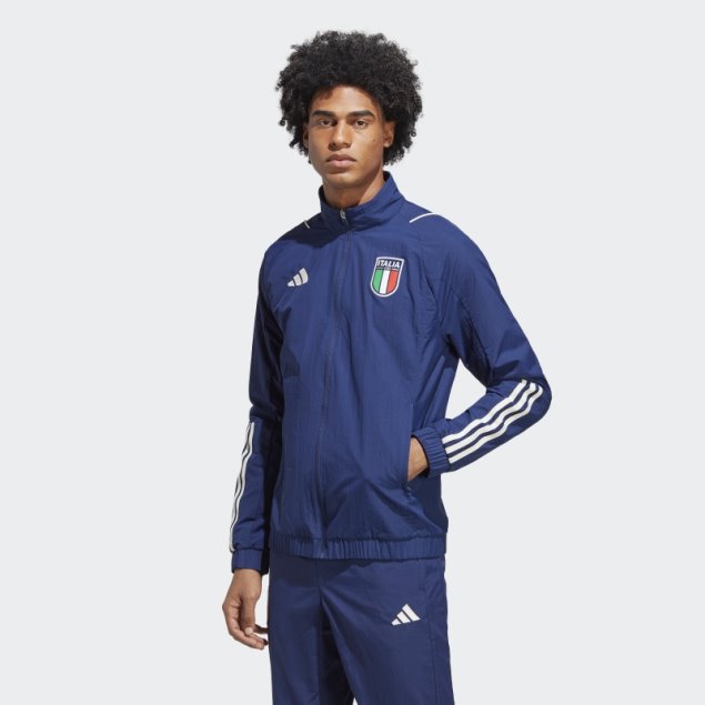 Hot Italy Tiro 23 Presentación Track Top Azul Oscuro Adidas