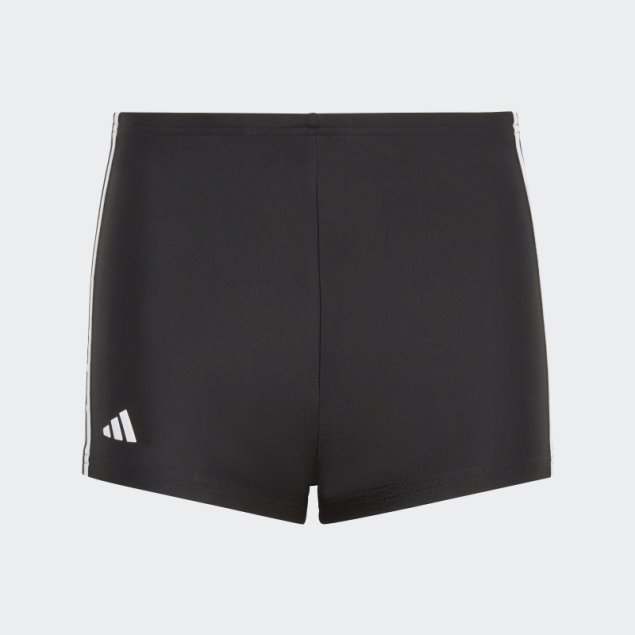 Bañador Negro Clásico Con 3 Rayas Adidas