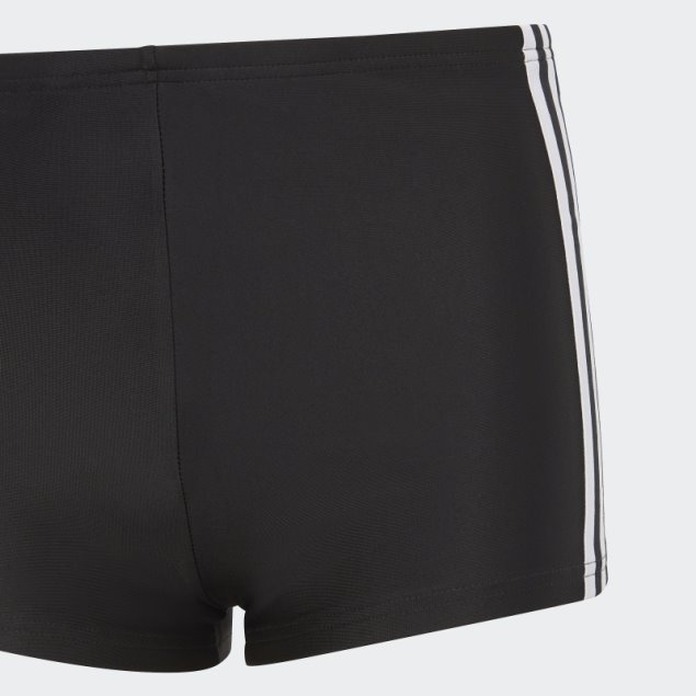 Bañador Negro Clásico Con 3 Rayas Adidas