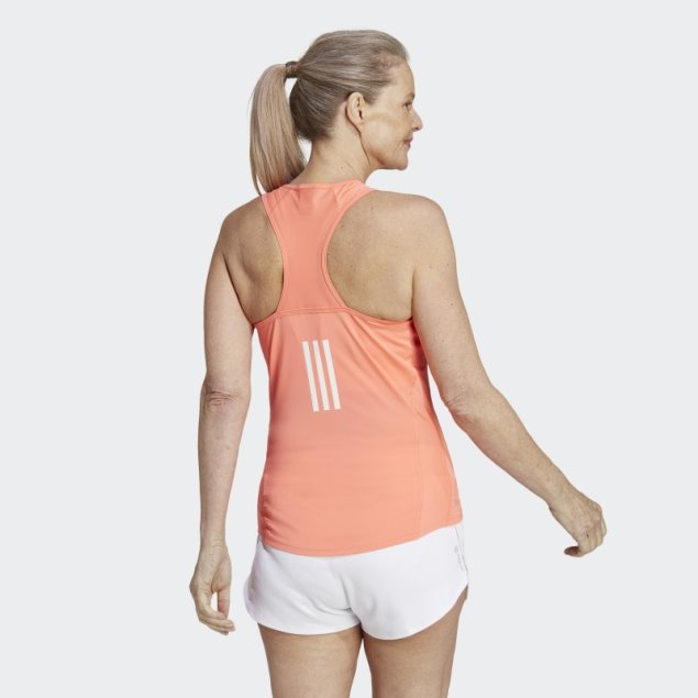 Adidas Coral Own The Run Camiseta De Tirantes Para Correr