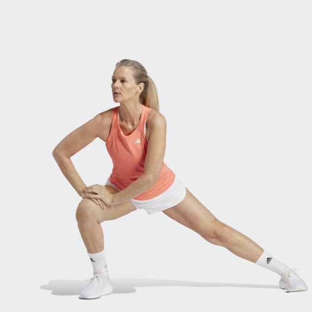 Adidas Coral Own The Run Camiseta De Tirantes Para Correr