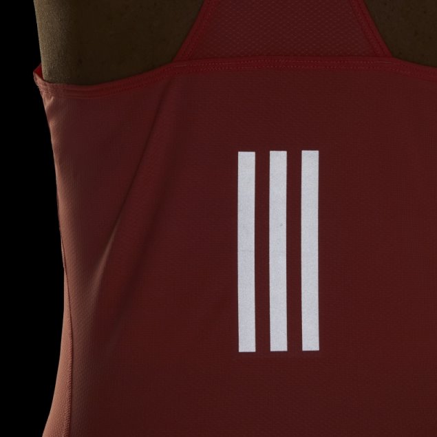 Adidas Coral Own The Run Camiseta De Tirantes Para Correr
