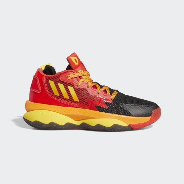 Elegante Naranja Adidas Super Dame 8 Zapatillas De Baloncesto