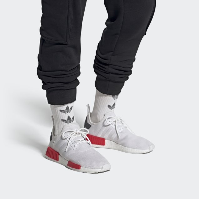 Moda Adidas Nmd-r1 Zapatos Rojo