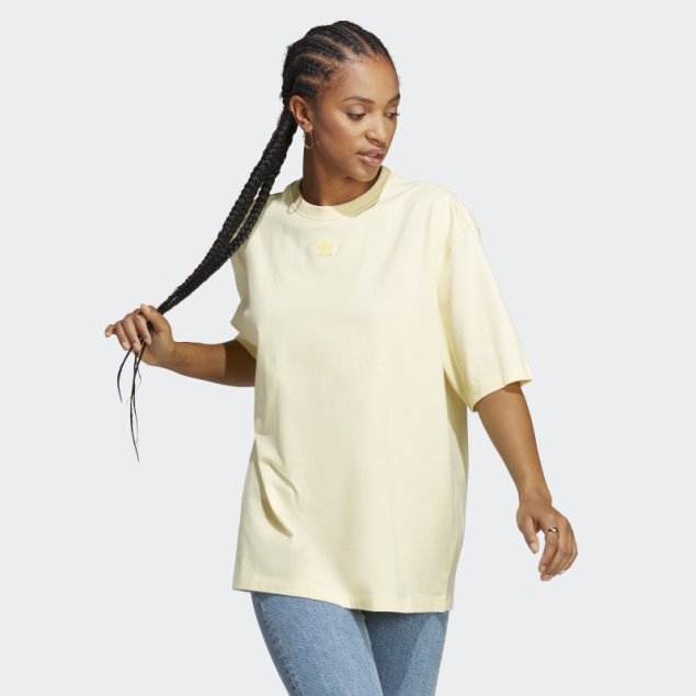 Camiseta Adidas Adicolor Essentials Amarilla