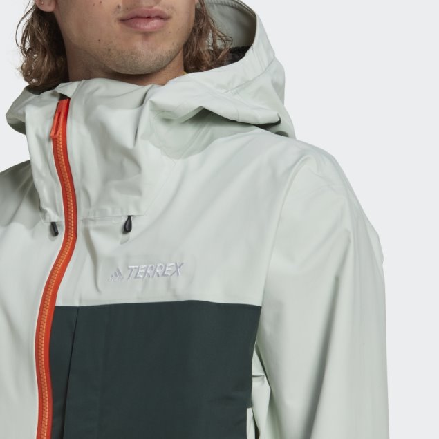 Verde Adidas Terrex Myshelter Chaqueta De Nieve De 3 Capas De Gore Tex