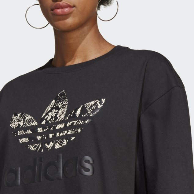 Camiseta Gráfica Adidas Negra