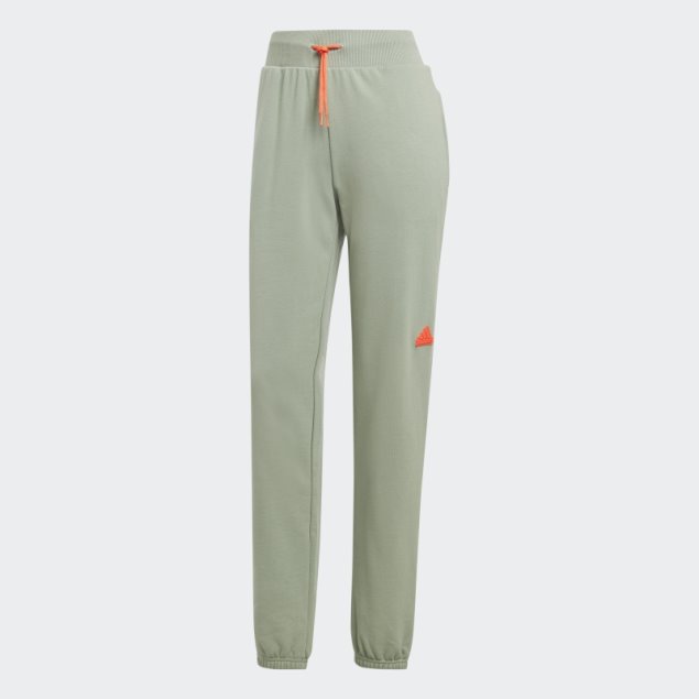 Pantalones Adidas City Escape Regular-fit Plata Verde