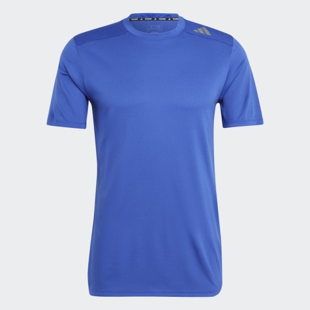 Camiseta Adidas Design 4 Training Heat.rdy Hiit Azul