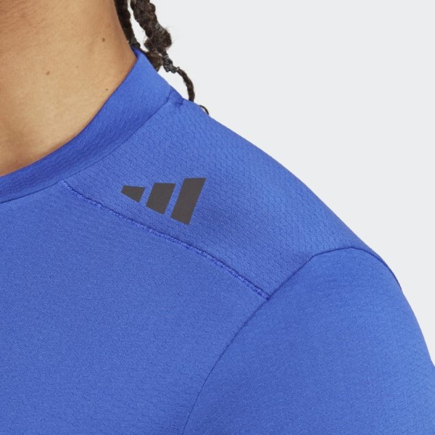 Camiseta Adidas Design 4 Training Heat.rdy Hiit Azul