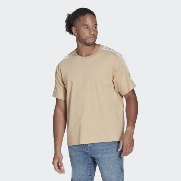 Camiseta Beige Adidas Adicolor Parley (género Neutral)