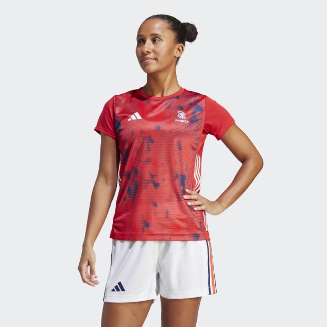 Camiseta Adidas Roja Francia Balonmano