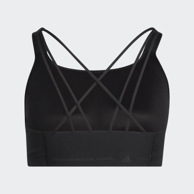 Sujetador Adidas Coreflow De Soporte Medio (talla Grande)