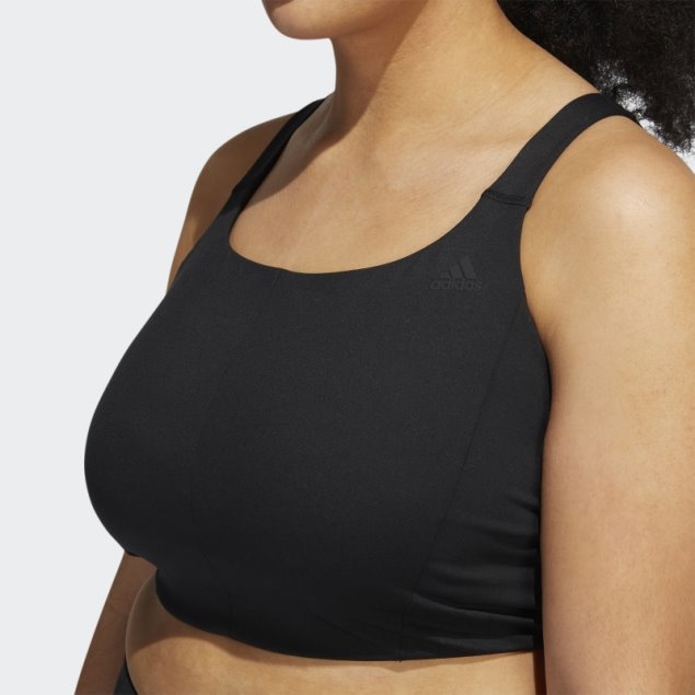 Sujetador Adidas Coreflow De Soporte Medio (talla Grande)