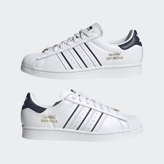 Zapatillas Adidas Superstar Azul Marino