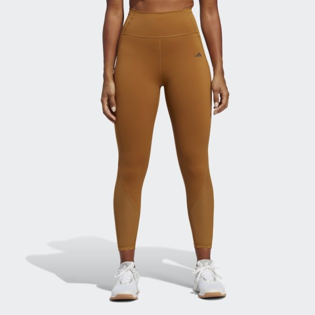 Leggings De Entrenamiento Hiit 7/8 Bronce De Adidas