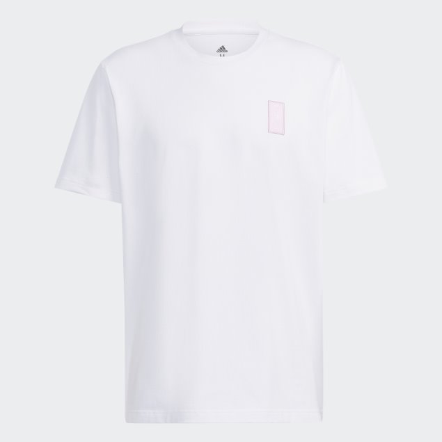 Camiseta Adidas Belgium Lifestyle Heavy Algodón Blanco