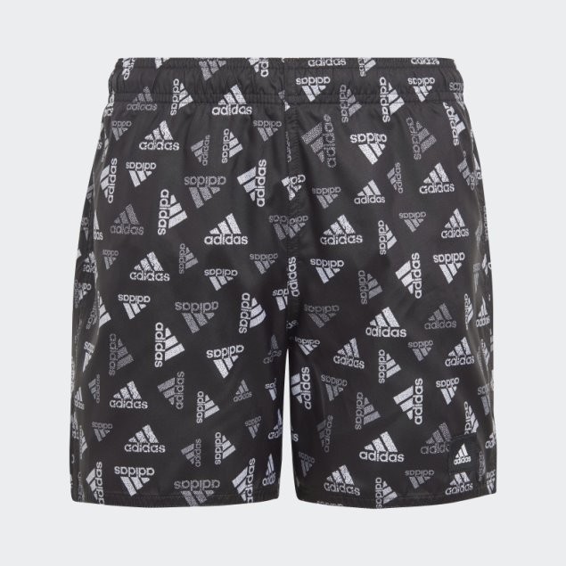 Bañador Clx Con Logo Estampado Adidas Negro