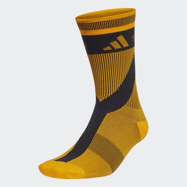 Naranja Adidas Por Stella Mccartney Calcetines De La Tripulación Caliente