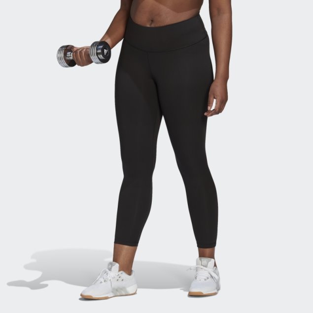 Leggings De Entrenamiento Optime Negros (tallas Grandes) Adidas