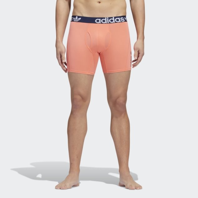 Calzoncillos Boxer Adidas Trefoil 2 Pares Coral