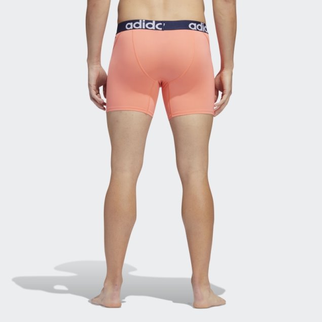 Calzoncillos Boxer Adidas Trefoil 2 Pares Coral