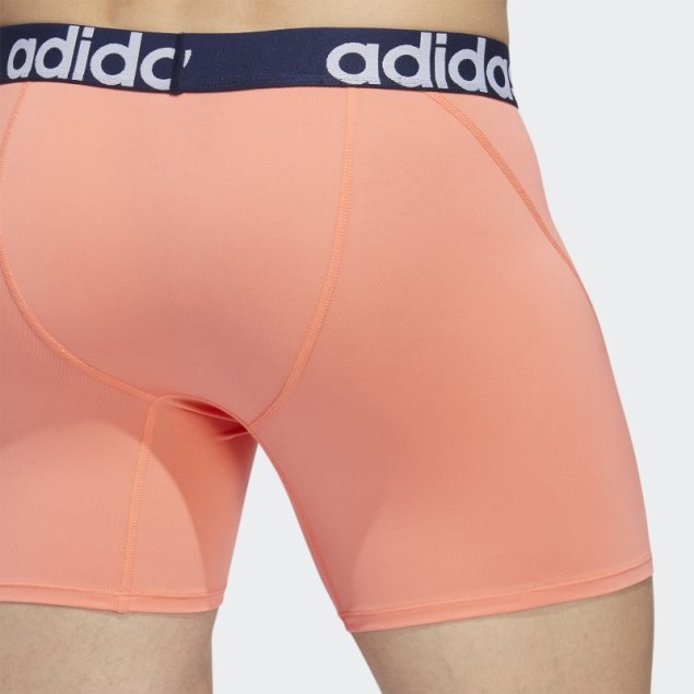 Calzoncillos Boxer Adidas Trefoil 2 Pares Coral