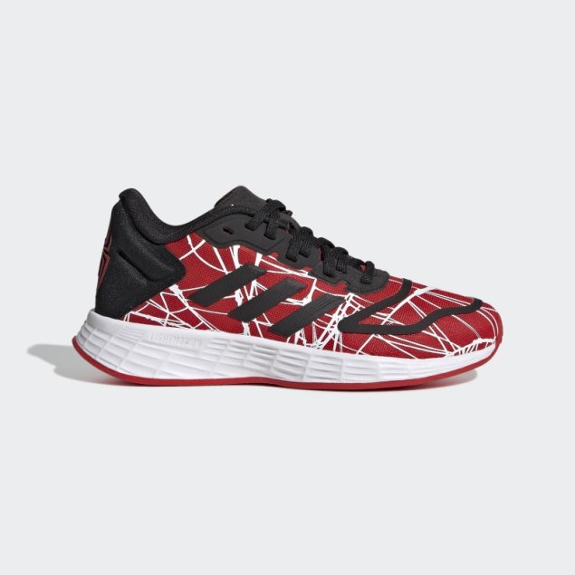 Adidas X Marvel Duramo 10 Miles Morales Lace Zapatos Rojo