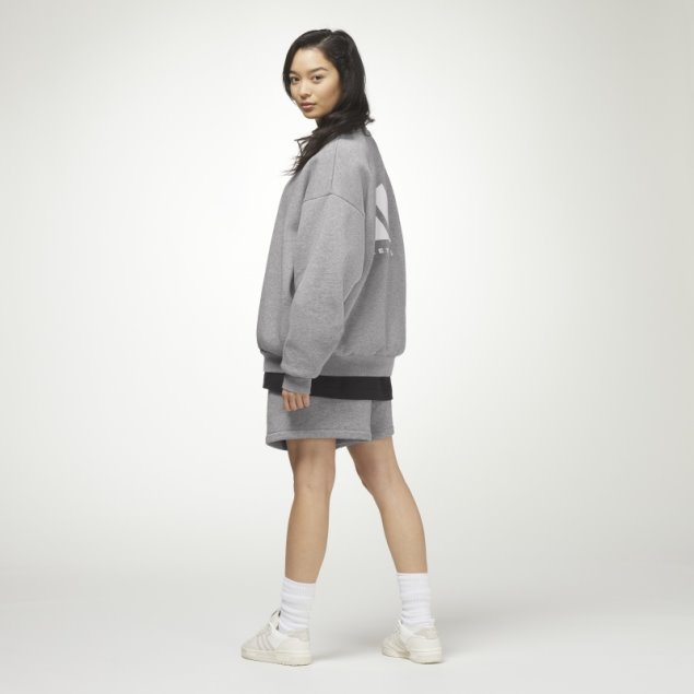 Sudadera Con Capucha De Baloncesto Jaspeado Oscuro Avena Adidas