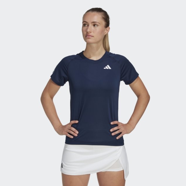 Camiseta Adidas Club Tenis Azul Marino