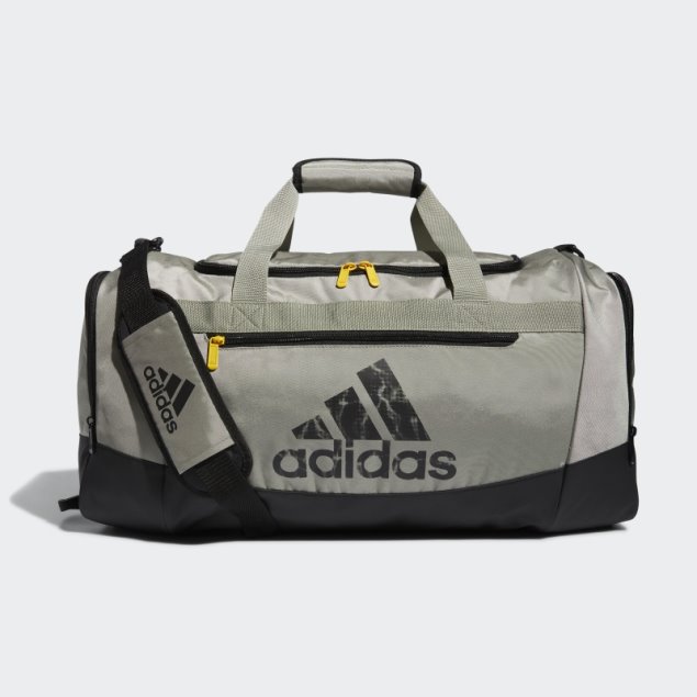 Adidas Defender Iv Mediano Bolsa De Lona Plateada