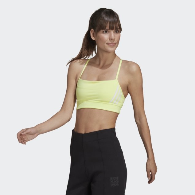 Light Flash Amarillo Adidas X Karlie Kloss Light-support Bra Moda