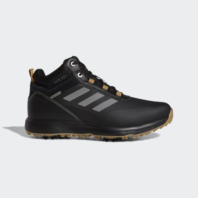 Zapatos De Golf De Corte Medio De Poliéster Reciclado Negro S2g Adidas