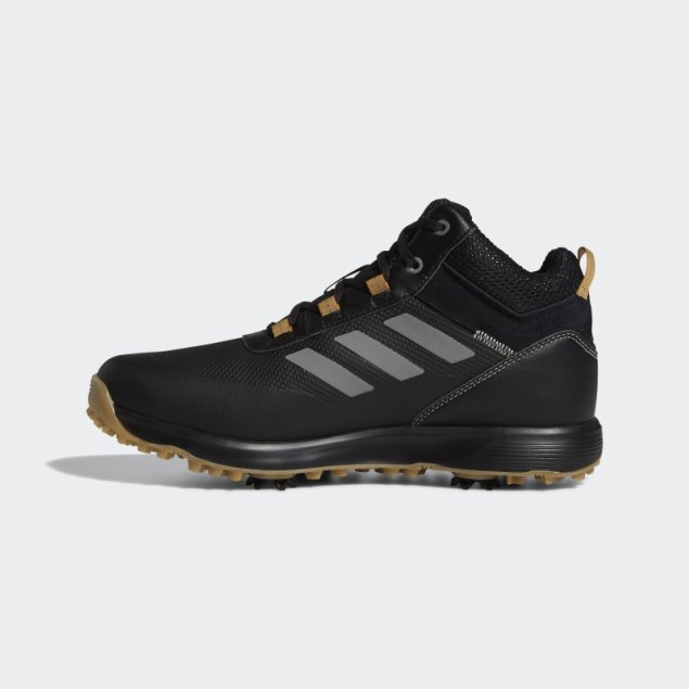 Zapatos De Golf De Corte Medio De Poliéster Reciclado Negro S2g Adidas