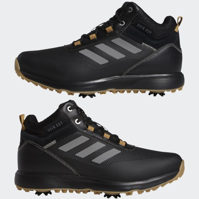 Zapatos De Golf De Corte Medio De Poliéster Reciclado Negro S2g Adidas