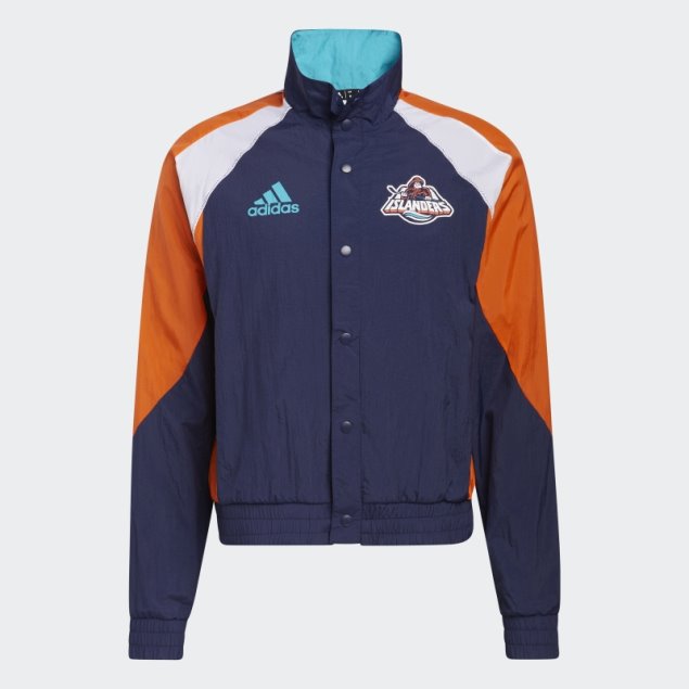 Chamarra Retro Invertida Isleños Azul Marino Adidas