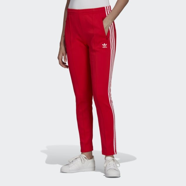 Pantalones De Chándal Adidas Primeblue Sst Rojos