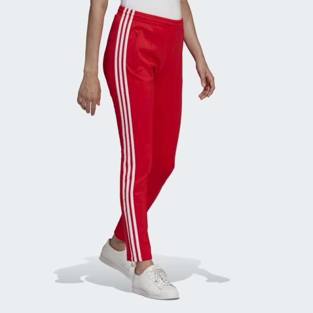 Pantalones De Chándal Adidas Primeblue Sst Rojos