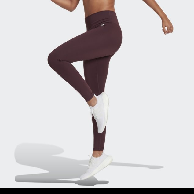 Adidas Training Essentials High-waisted 7/8 Leggings Granate