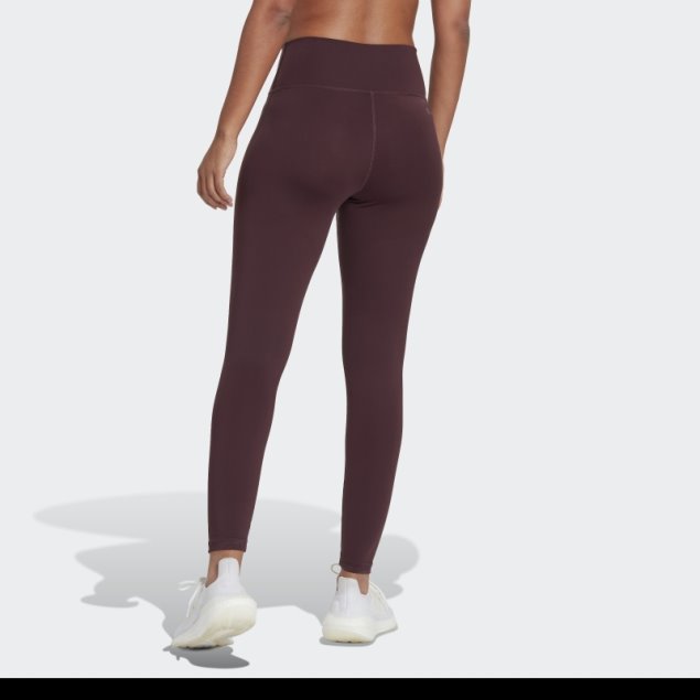 Adidas Training Essentials High-waisted 7/8 Leggings Granate