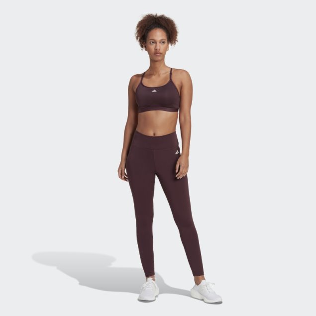 Adidas Training Essentials High-waisted 7/8 Leggings Granate