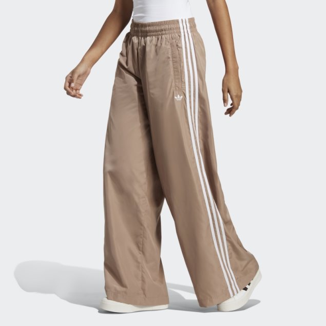 Pantalones De Chándal Oversize Adidas Marron Calcáreo